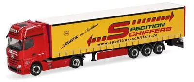 Obrázok produktu pre Herpa Nákladné auto MB Actros 18 Giga Ga-KSZ Spedition Schiffers 319218