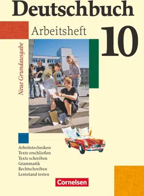 Produktbild von Deutschbuch 10. Schuljahr. Arbeitsheft mit Lösungen