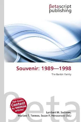 Produktbild von Souvenir: 1989-1998