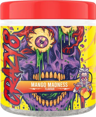 Obrázek produktu pro ŠVÉDSKÉ doplňky | Crazy 8 | Extreme 8 Stimulant Source Pre-Workout Mango Madness
