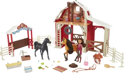 Produktbild von Spirit Deluxe Reiterhof Spielset