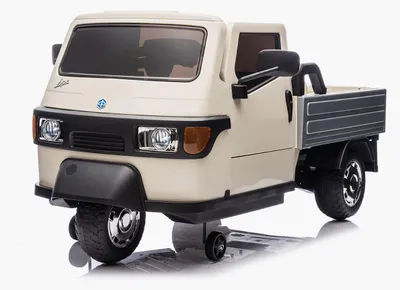 Immagine prodotto di Macchina Elettrica per Bambini Licenza Piaggio Apecar 12V Bianco