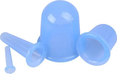 Produktbild von Schröpfen Therapie-Set - Schröpfkopf-Therapieset für das Gesicht - Cupping Therapy Set for Face - Doppelkinnreduzierung - Gesichtsschröpfkopf Sets