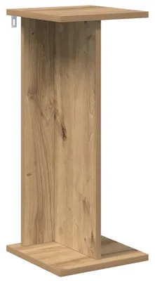 Zdjęcie produktu dla vidaXL Stojak na rośliny Artisan – dąb 25 x 25,5 x 60,5 cm z materiału drewnopochodnego