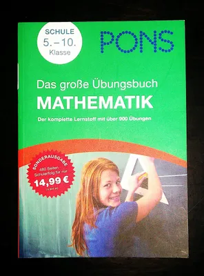 Produktbild von PONS/Große Übungsbuch Mathematik, 5. - 10. Kl.