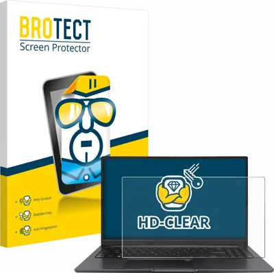 Produktbild von Für ASUS Vivobook 15 OLED Schutzfolie BROTECT Displayschutz Display Schutz Folie Klar Transparent