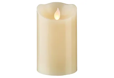 Produktbild von Star Trading LED-Kerze Twinkle 12,5x7,5cm elfenbein, Beige, Schlafzimmer, Wohnzimmer, IP20, 1 Glühbirne(n), LED, 0,06 W