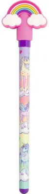 Produktbild von Gelstift Mit Regenbogentopper - Einhorn-