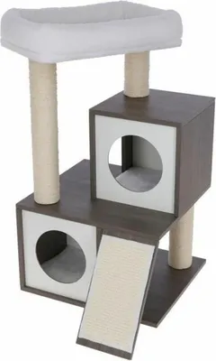 Produktbild von Kratzbaum für Katzen Kerbl Grau Weiß/Schwarz Sisal