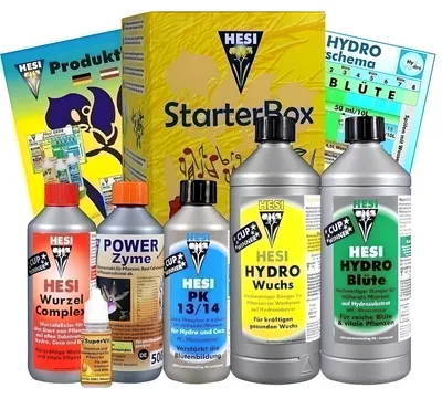 Produktbild von Hesi Starter-Set Hydro, Dünger-Komplettset