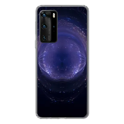 Produktbild von MuchoWow® Handyhülle Schutzhülle Hülle für Huawei P40 Pro Licht - Abstrakt - Nacht Silikon Softcase Handy Hülle - Schutz