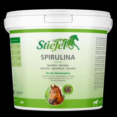 Imagen del producto de Stiefel Spirulina: Complemento alimenticio para caballos