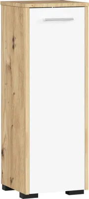 Produktbild von MERALYA Unterschrank für Badezimmer – Artisan Eiche / Weiß
