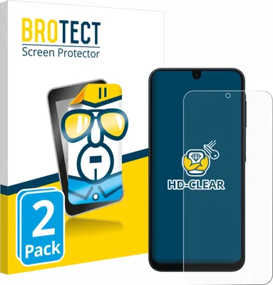 Produktbild von 2x Für Samsung Galaxy A16 5G / A17 5G / F17 / F17 5G Schutzfolie BROTECT Displayschutz Display Schutz Folie Klar Transparent