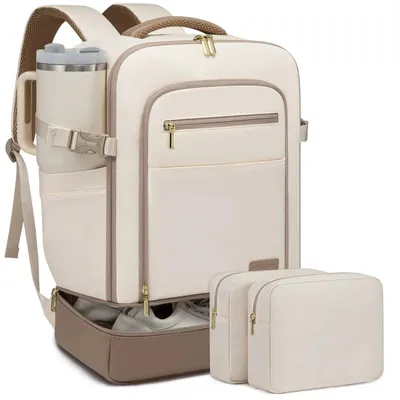 Image de Sac à dos de voyage spacieux, avec compartiment à chaussures et ouverture à 180°