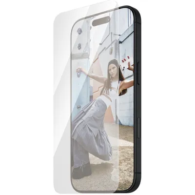 Obrázok produktu pre PanzerGlass SAFE. by ® Screen Protector iPhone 16 Plus | 15 Plus | Ultra-Wide Fit, Apple, Apple - iPhone 16 Plus, Apple - iPhone 15 Plus, Suché aplikovanie, Odolné proti poškriabaniu, Odolný proti nárazom, Priehľadná, 1 kusov