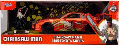Immagine prodotto di Jada Model Car Hollywood Rides Chainsaw Man 1995 Toyota Supra 1:24 253255086