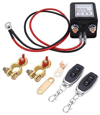 Immagine prodotto di Interruttori automatici di sicurezza per batterie con telecomando, design compatto, efficienza energetica