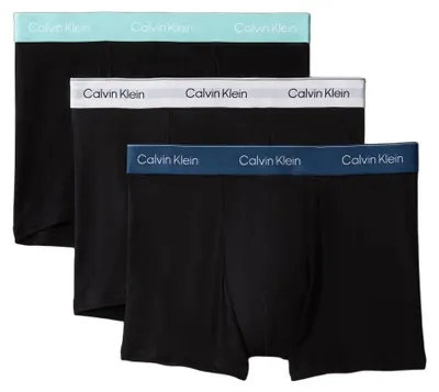 Zdjęcie produktu dla Calvin Klein CK Relaxed Fit Trunk 3PK Icon Bawełna Męskie