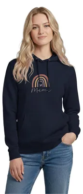 Produktbild von Spreadshirt Mama Regenbogen Damen Hoodie, XXL, Navy