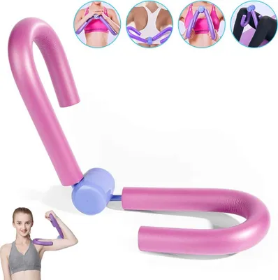 Produktbild von Multifunktionaler Oberschenkel-Übungsbein-Master-Werkzeug-Gymnastikmuskeltoner Oberschenkeltrainer Kraft-Beintrainer Pink