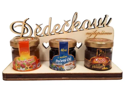 Obrázek produktu pro Dárkový stojan na dobroty pro dědečka