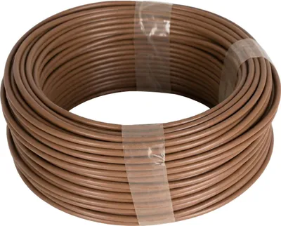 Produktbild von PVC-Aderleitung H07V-U 1,5 - 25 Meter, braun