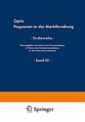 Obrázok produktu pre Prognosen in der Marktforschung