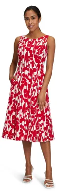 Produktbild von Vera Mont Damen 0291/4137 Kleid, Cream/Red, 42