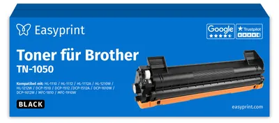 Image de Toner Brother TN1050 Noir 5 pièces