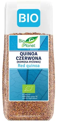 QUINOA CZERWONA (KOMOSA RYŻOWA) BIO 250 g - BIO PLANET