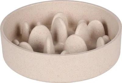 Image de Bol interactif en plastique Greni gris 790ml Flamingo
