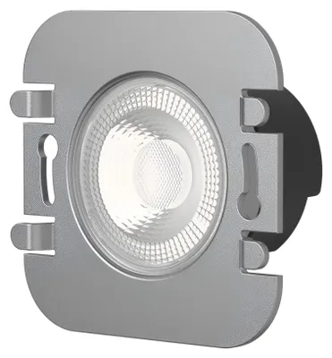 Productafbeelding van Braytron LED-trapverlichting, hoofdmódulo, 2W, 3 kleurtemperaturen, 230V, 200lm, inbouw in muur, inbouwdoos nodig, diameter 48,5 mm
