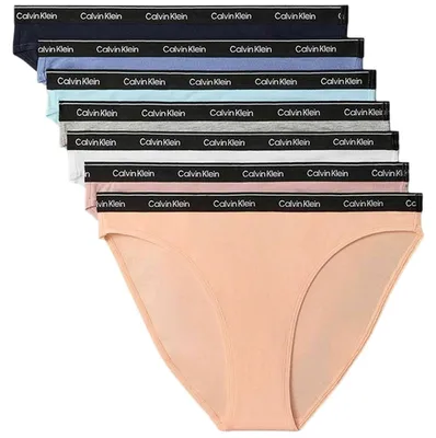Image de Slip Calvin Klein CALVIN KLEIN LV00QD5320 - 7 Pack bragas pour Femme