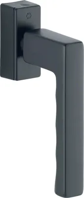 Image de Poignée de fenêtre HOPPE TOULON SecuForte, VK 32-42 mm, aluminium noir mat