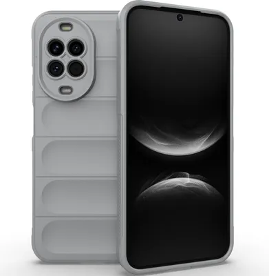 Produktbild von Handyhülle für Huawei Nova 14 Weich TPU Silikon Stossfest Anti-rutsch Hülle Grau