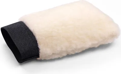 Image de GALOP WEAR Gant de nettoyage magique en laine naturelle. Couleur : Noir