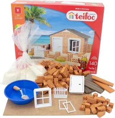 Produktbild von teifoc Steinbaukasten 4500 - Strandhaus