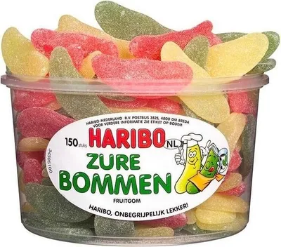 Obrázek produktu pro Haribo Kyselé okurky 150 kusů