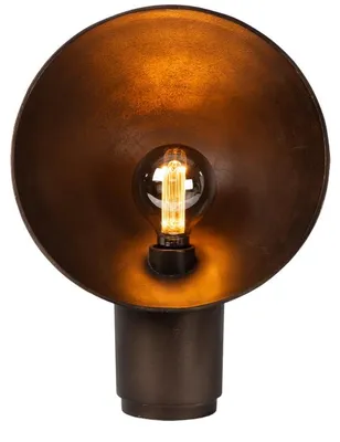 Productafbeelding van Atmooz Shesmu tafellamp – 46 cm hoog – Bronskleurig metaal – E27 fitting – Industrieel design