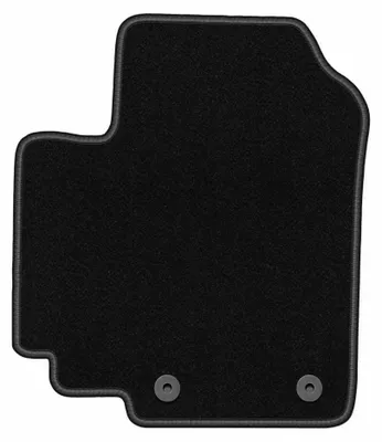 Immagine prodotto di Tappetino guidatore in moquette per Suzuki Splash 2008-2014 (hatchback) – 1 pezzo, nero, su misura – Wielganizator BASIC