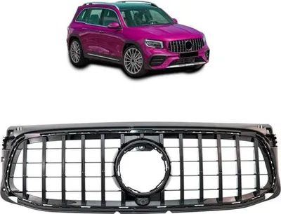 Immagine prodotto di Griglia anteriore nera compatibile con Mercedes GLB X247 con AMG Sport Panamericana GT