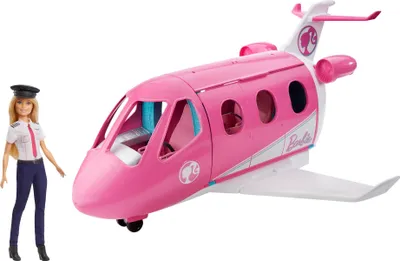 Produktbild von Barbie Dream Plane s pilotom GJB33