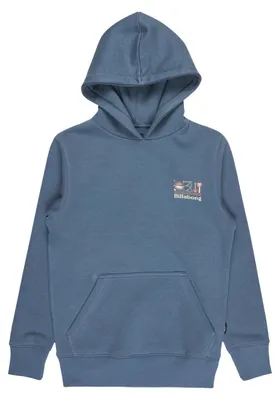 Obrázok produktu pre Billabong Foundation – Mikina s kapucňou – Chlapčenská, vek 8-16 rokov – Veľkosť XS – Modrá