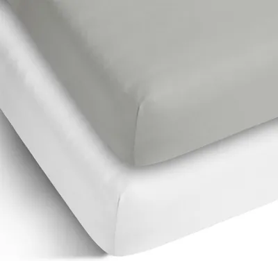 Produktbild von Aspero 2 x Spannbettlaken aus Baumwolle