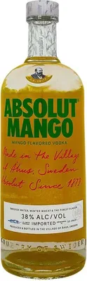 Produktbild von Absolut Vodka Mango 1000ml 38% Vol..