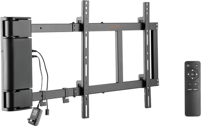 Immagine prodotto di Supporto a muro per televisore a schermo piatto - Elettrico - Per televisori da 32-60 pollici (81-152 cm), capacità di carico 40 kg, colore nero