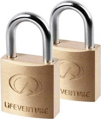 Immagine prodotto di Lifeventure Mini Lucchetti Confezione da 2 Taglia Unica