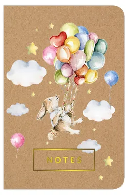 Obrázok produktu pre Notes ekologiczny Balony w linie