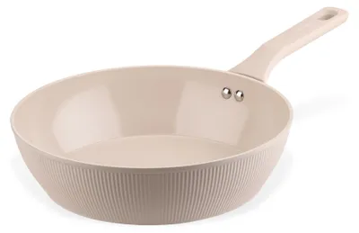 Produktbild von Fackelmann x Pamela Reif Shell Hochraumpfanne Ø 28 cm  Stilvolles Design & optimale Hitzeverteilung für Gourmets, für alle Herdarten geeignet